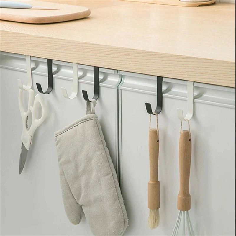 Multi-Purpose Hooks Kitchen Cabinet Door Back Hook