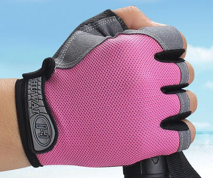 Fingerless Gym Training Gloves for Men's