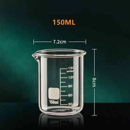 50/100/150/250/500/1000ml Glass Measuring Cup Clear