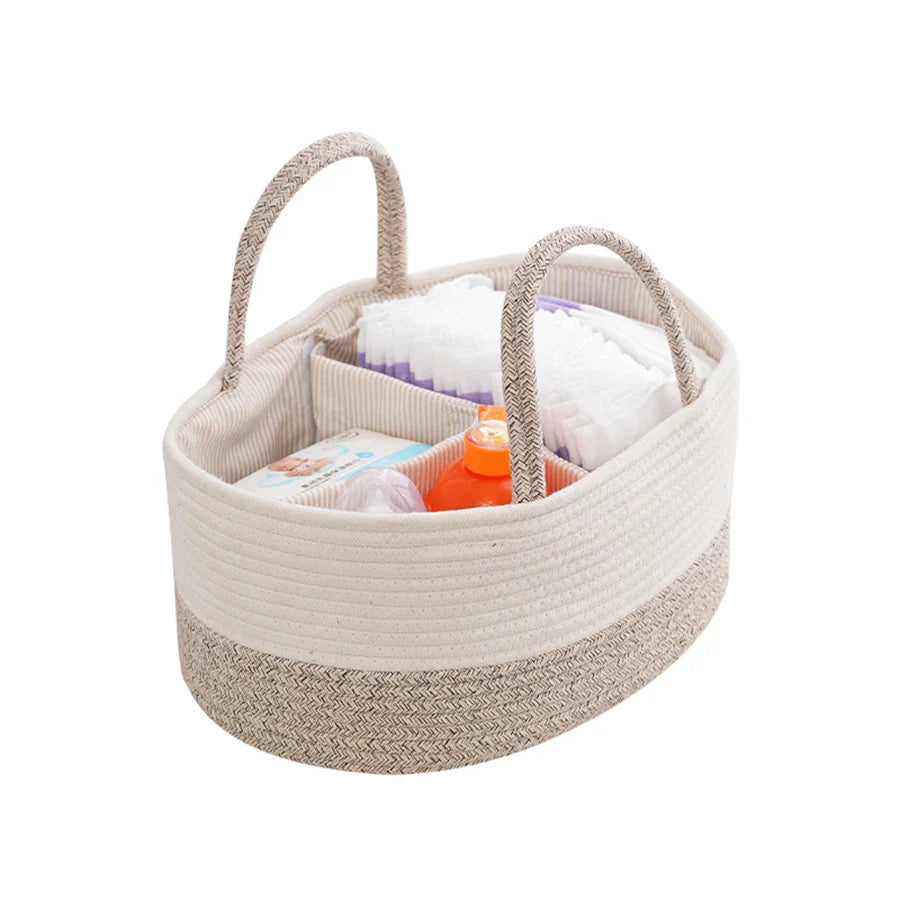 Baby Diaper Storage Basket