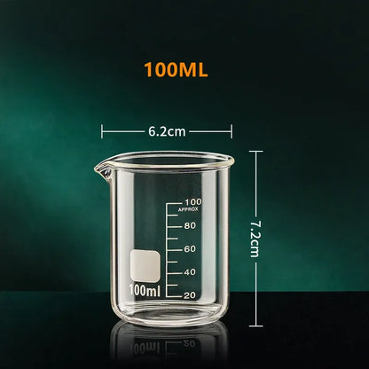 50/100/150/250/500/1000ml Glass Measuring Cup Clear